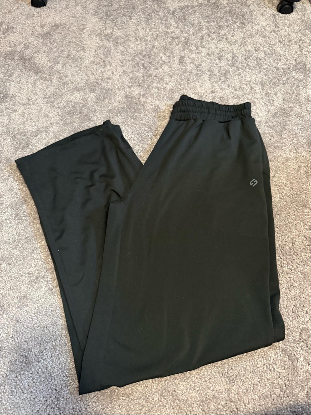 HODO Black sweatpants with elastic waistband Size LG/Tall